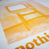 'Nothing's On' Tee (White) 📺