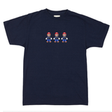 3 Marios on the Shirt - Navy Tee