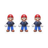 3 Marios on the Shirt - Black Tee